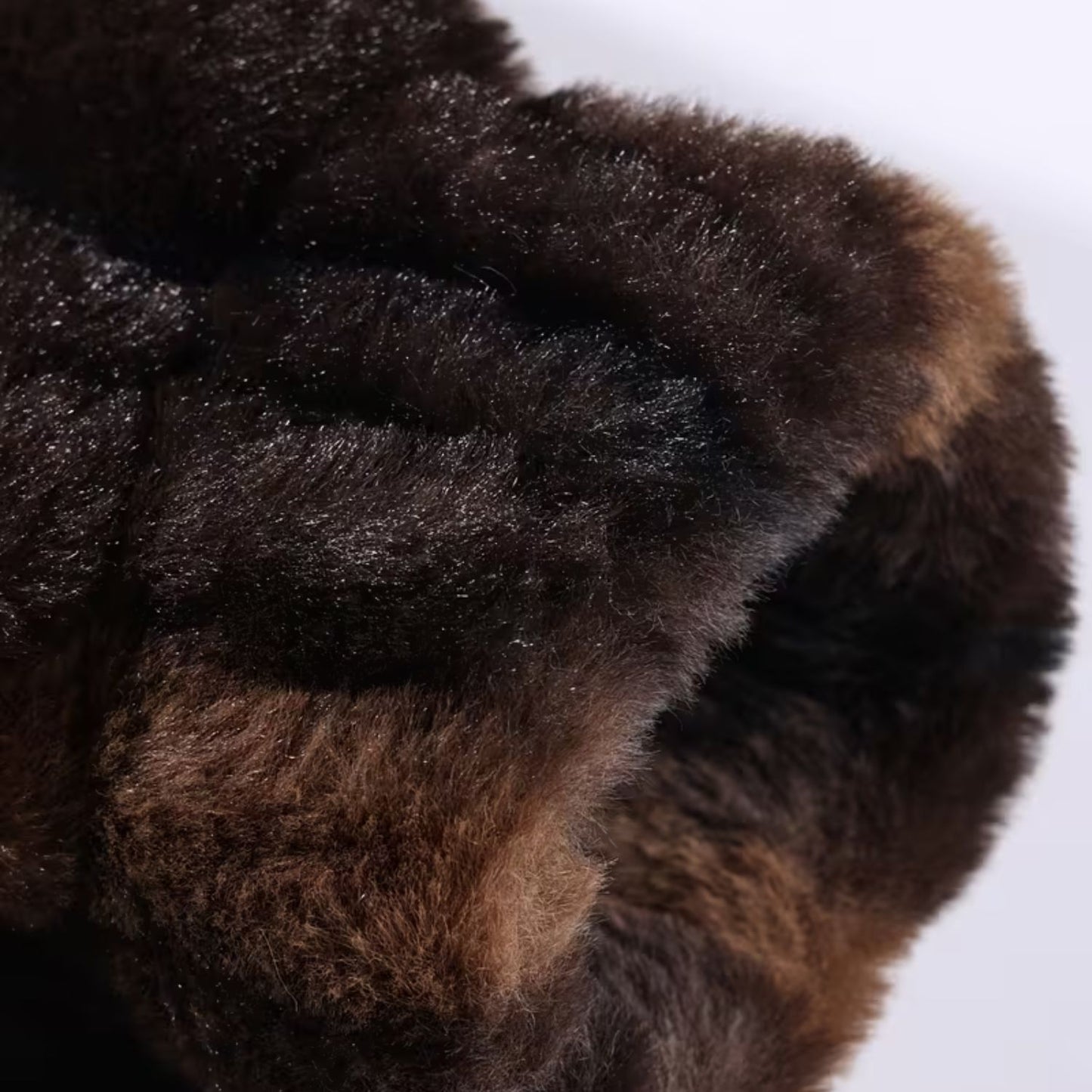 Vintage Sable Faux Fur Jacket | Revangiol