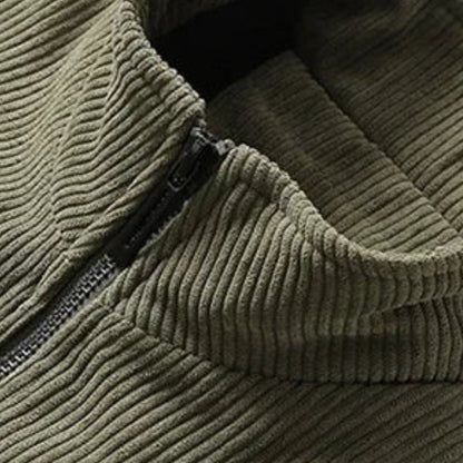Corduroy Sherpa Fleece Jacket | Revangiol