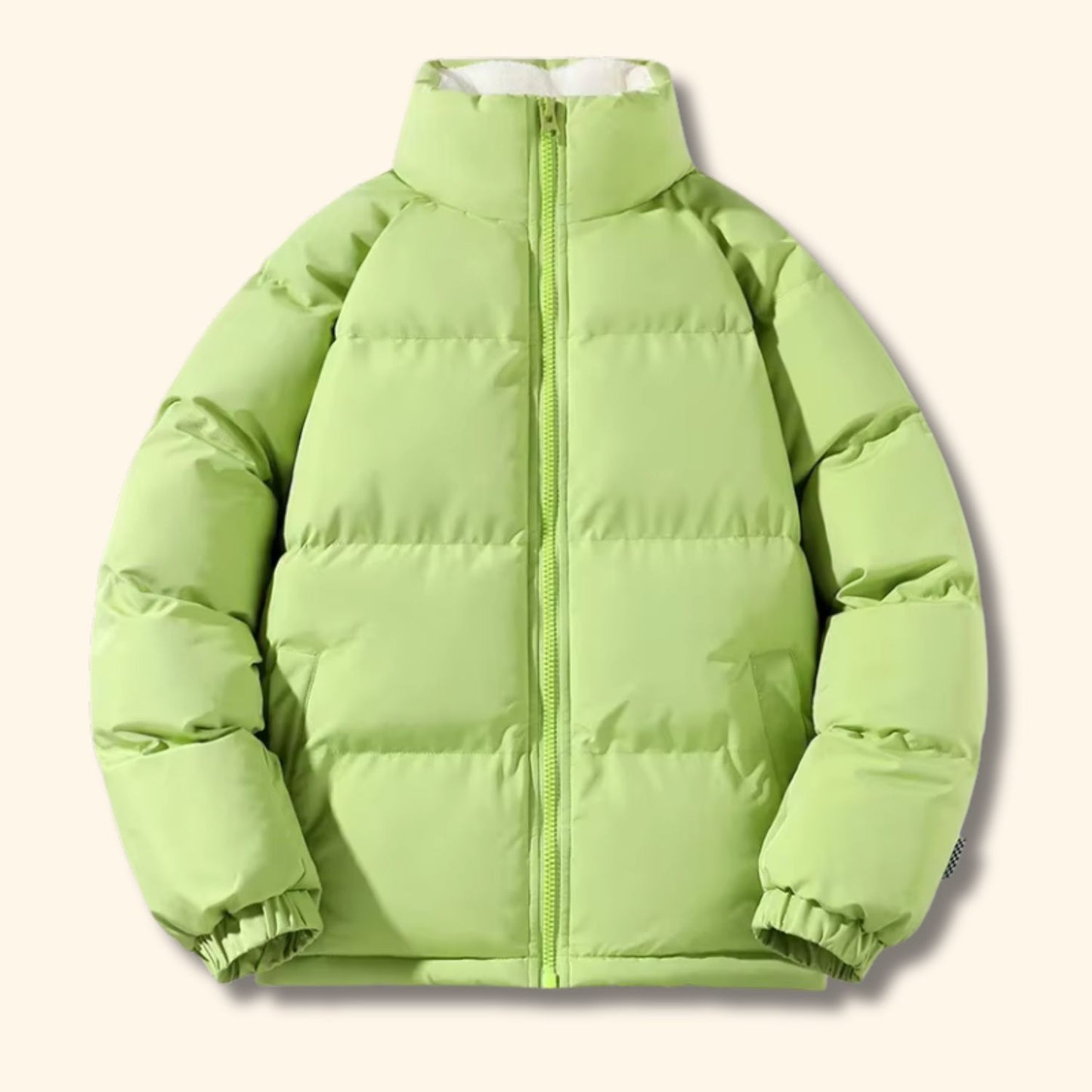 Fleece Lined Puffer Jacket | Revangiol