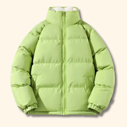 Fleece Lined Puffer Jacket | Revangiol