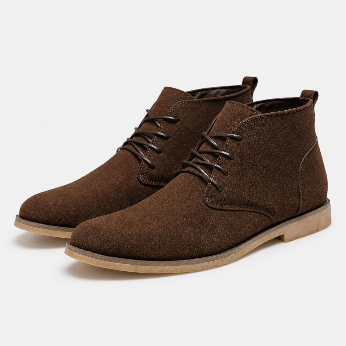 Refined Suede Dress Boots | Revangiol