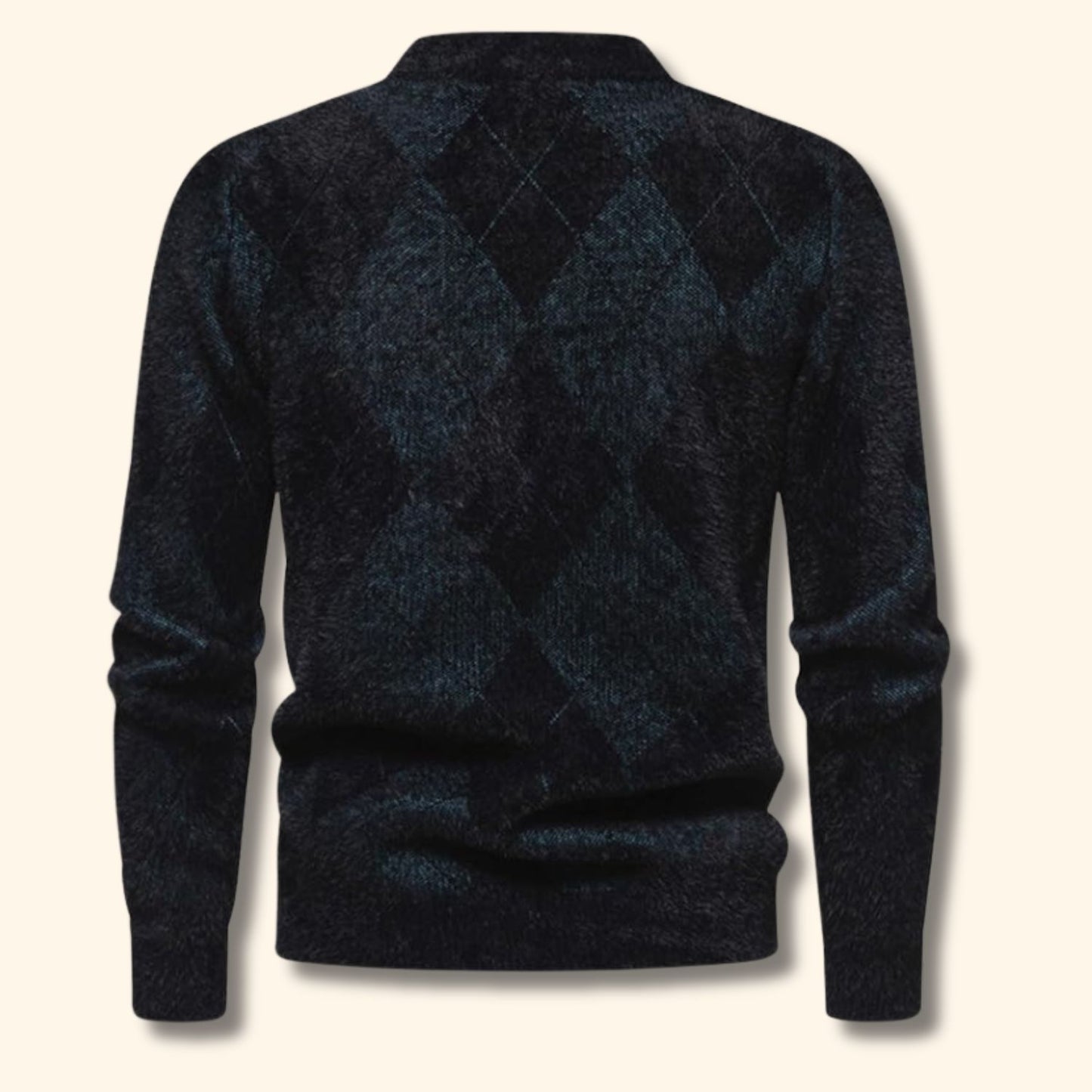Argyle Knit Sweater | Revangiol