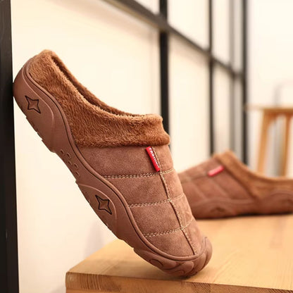Quilted Plush Slip-On Slippers | Revangiol