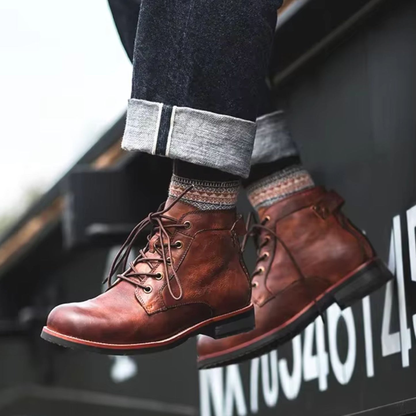Classic Leather Dress Boots | Revangiol