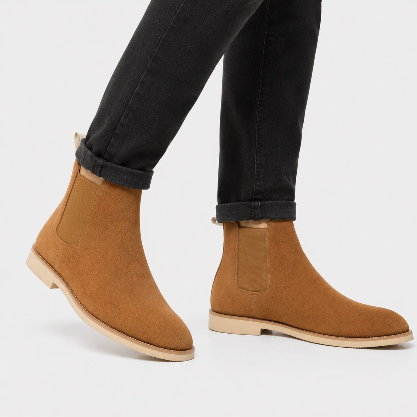 Suede Chelsea Ankle Boots | Revangiol