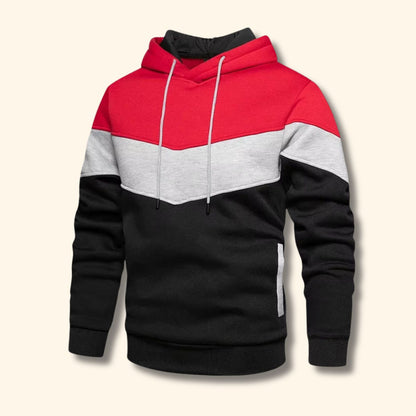 Color Block Pullover Hoodie | Revangiol