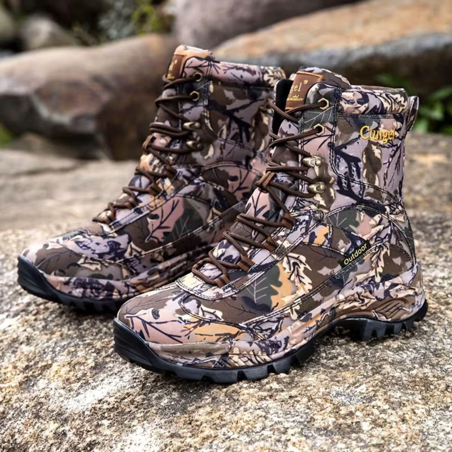 All-Terrain Camo Hunting Boots | Revangiol