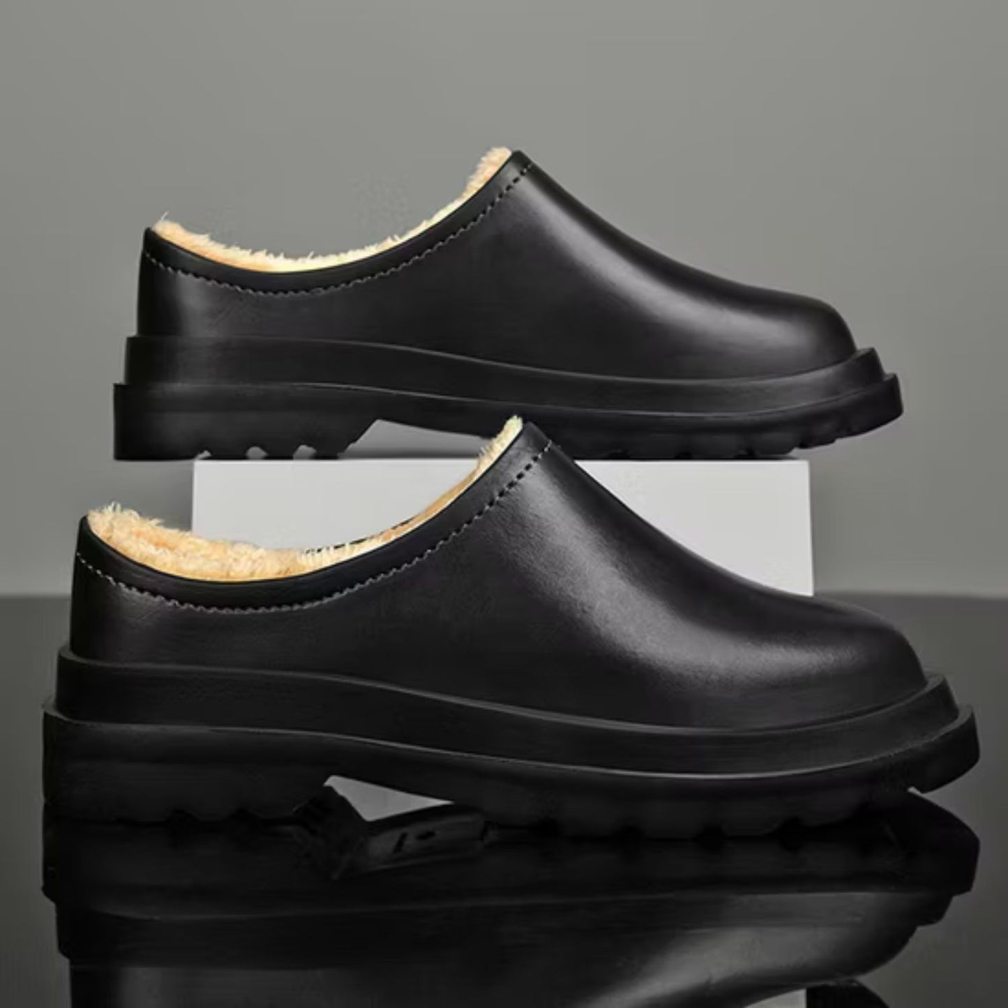 Waterproof Plush Slip-On Slippers | Revangiol
