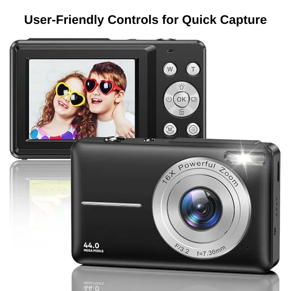 Vintage Compact Digital Camera | Revangiol