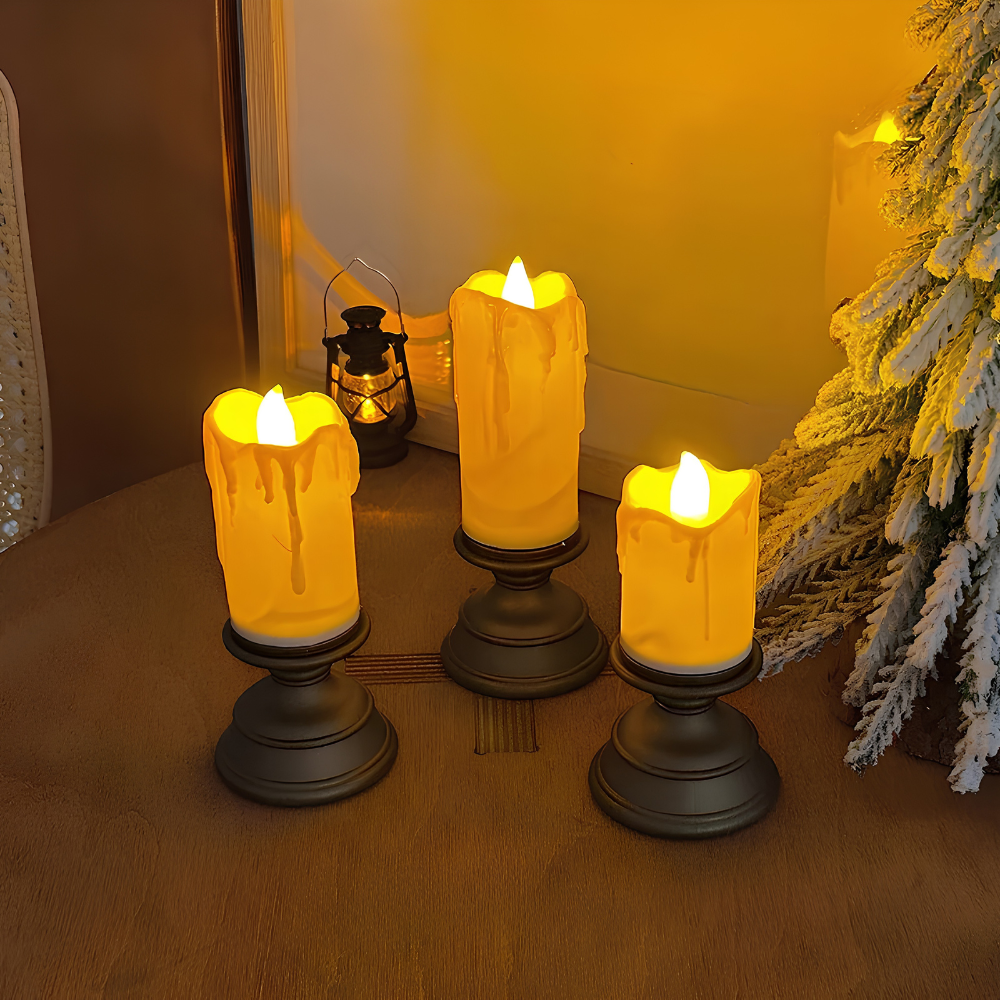 CozyGlow Flameless Candle Set | Revangiol