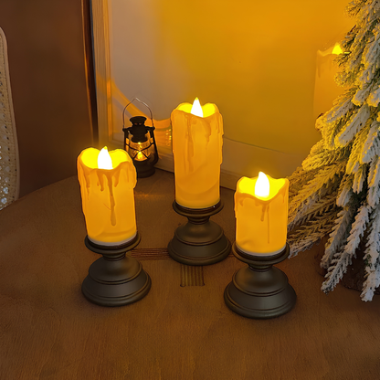 CozyGlow Flameless Candle Set | Revangiol