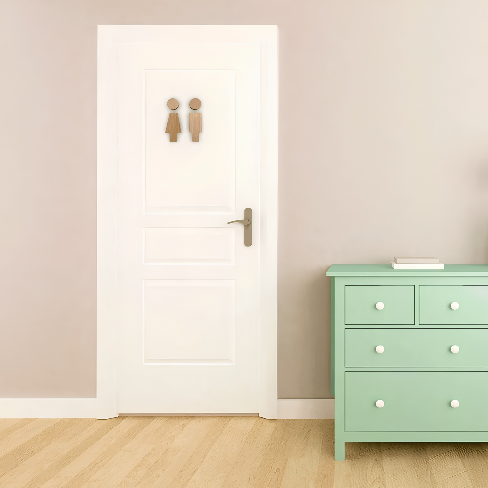 Elegant Wood Toilet Marker | Revangiol