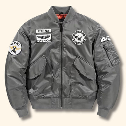 Oversized Flight Aviator Jacket | Revangiol