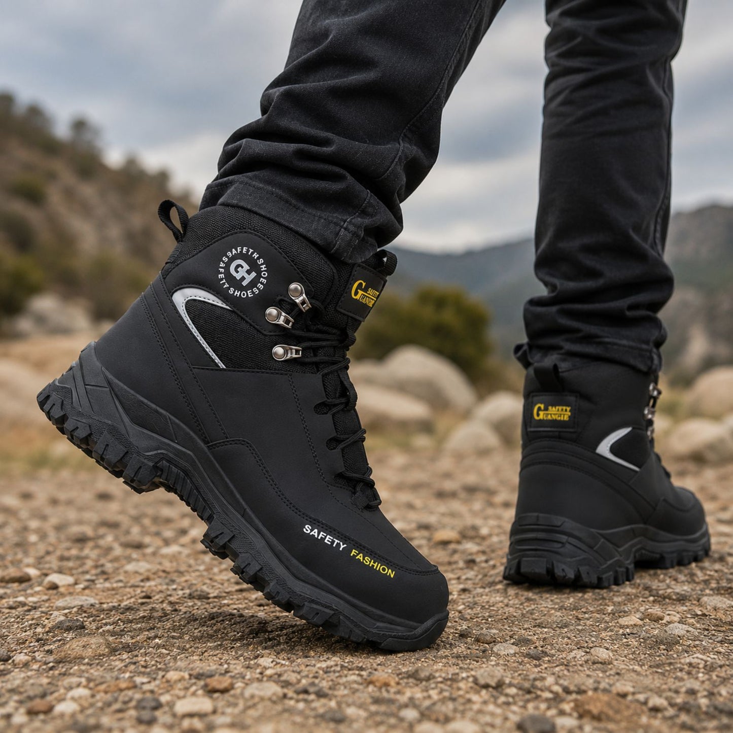 Steel Toe Work Boots | Revangiol