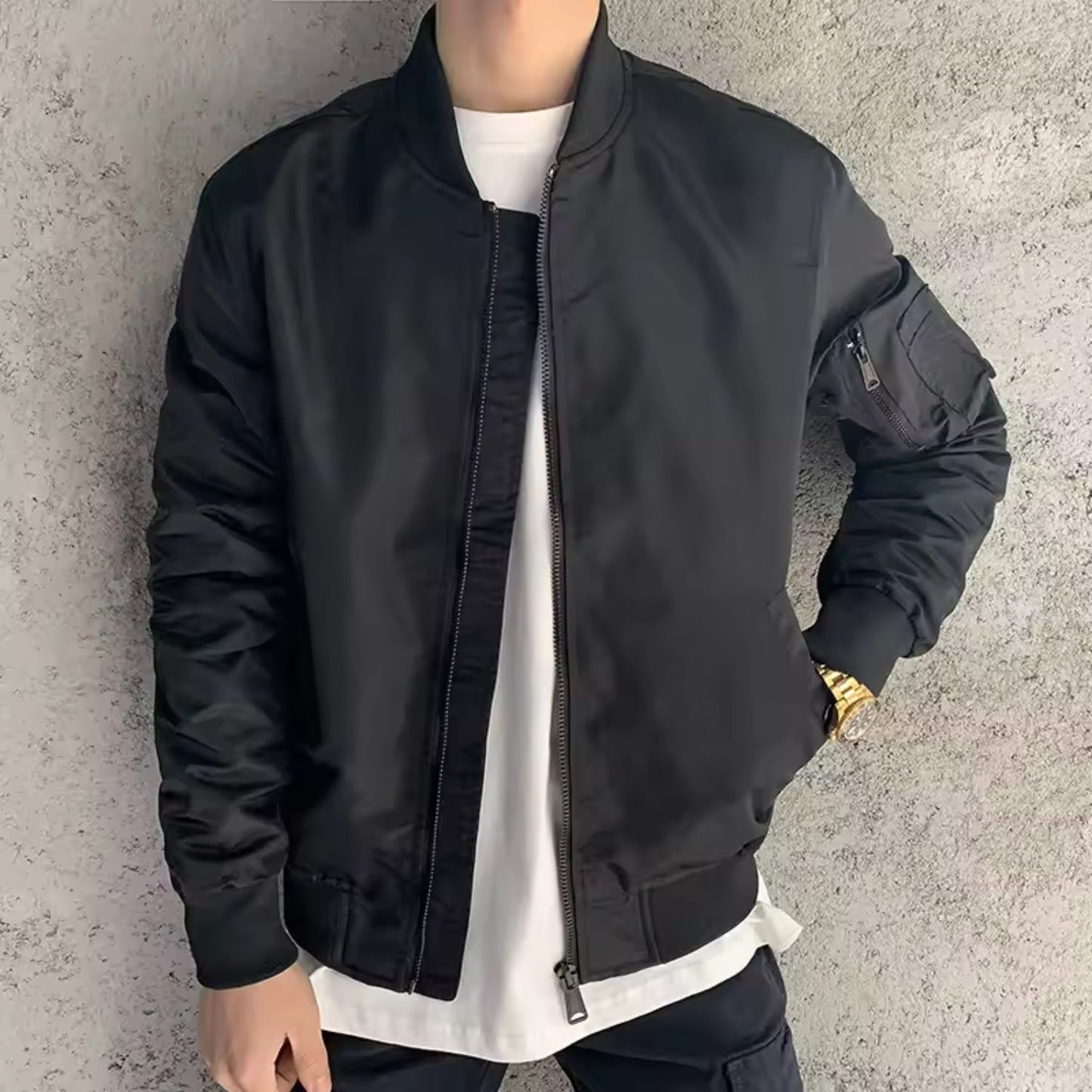 Lightweight Everyday Bomber Jacket | Revangiol