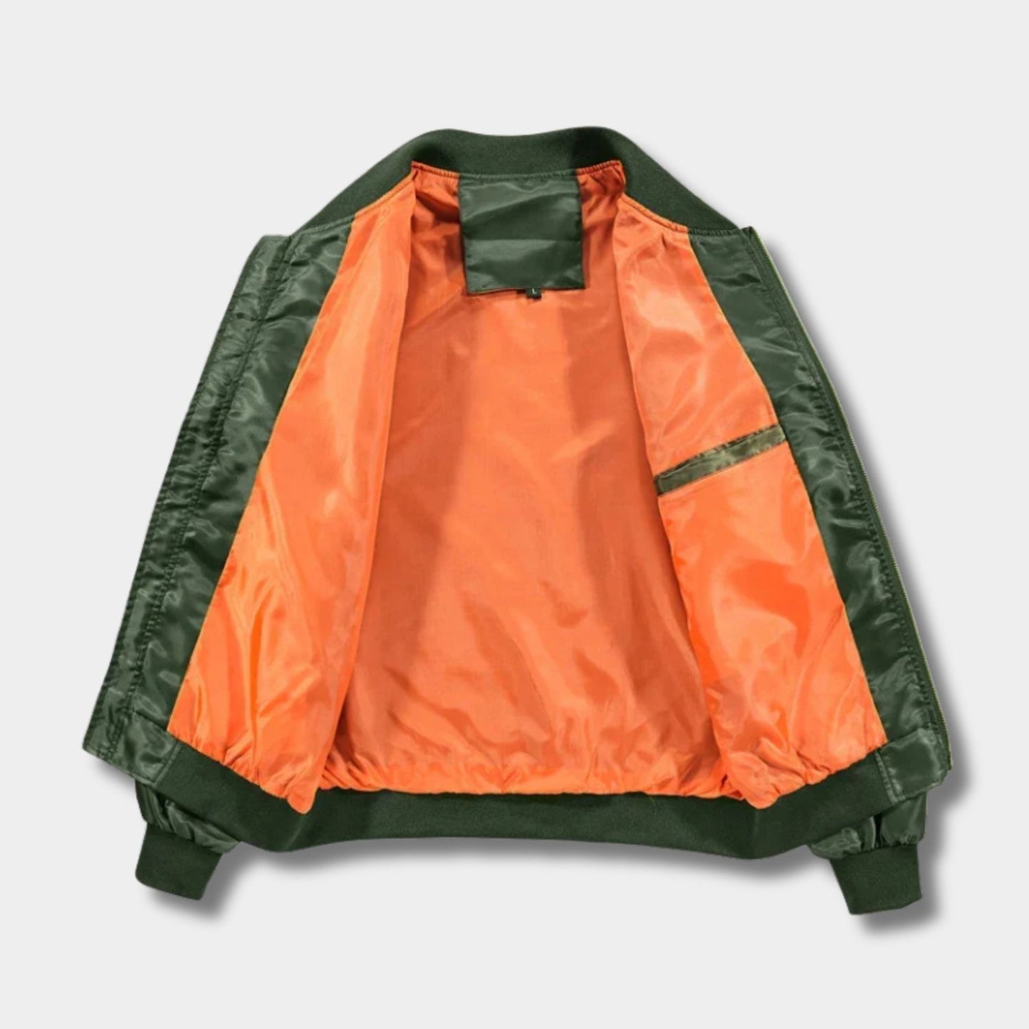 Classic Utility Bomber Jacket | Revangiol