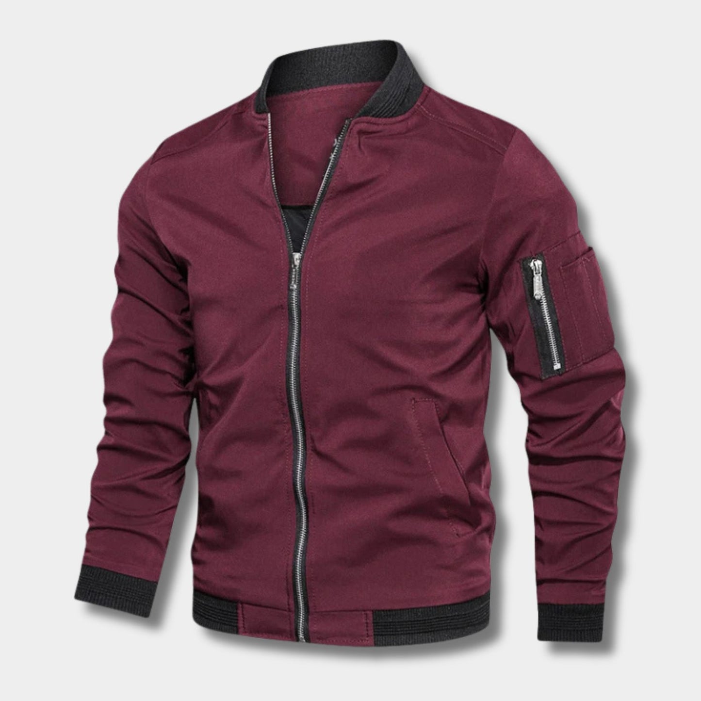 Minimal Utility Bomber Jacket | Revangiol