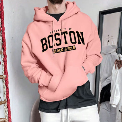 Boston Varsity Graphic Hoodie | Revangiol