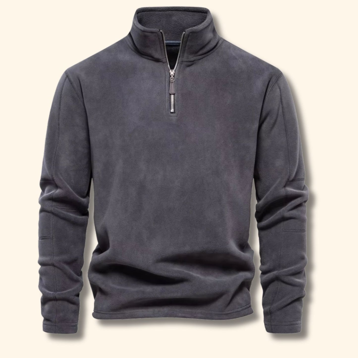 Quarter-Zip Fleece Pullover | Revangiol