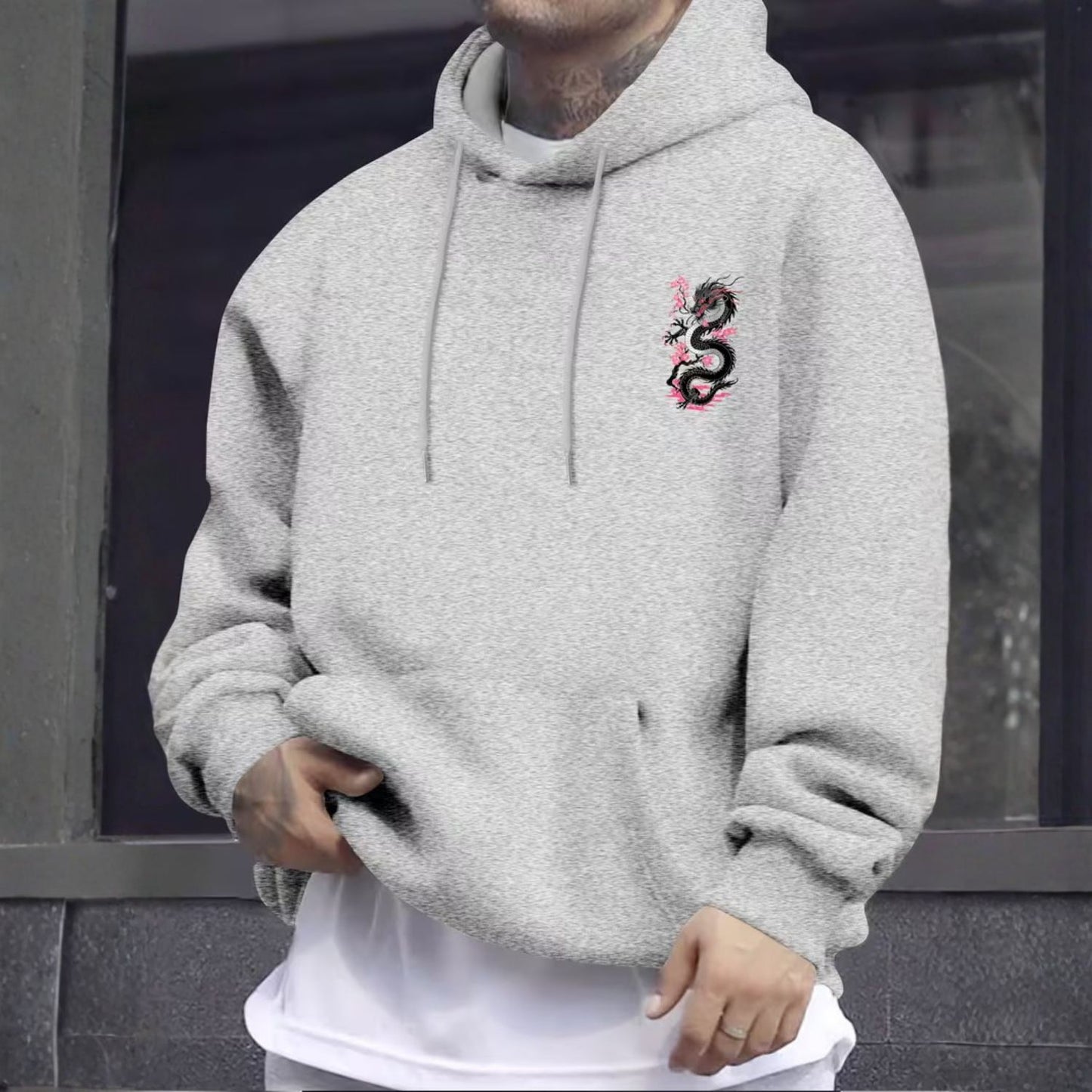 Japanese Dragon Graphic Hoodie | Revangiol
