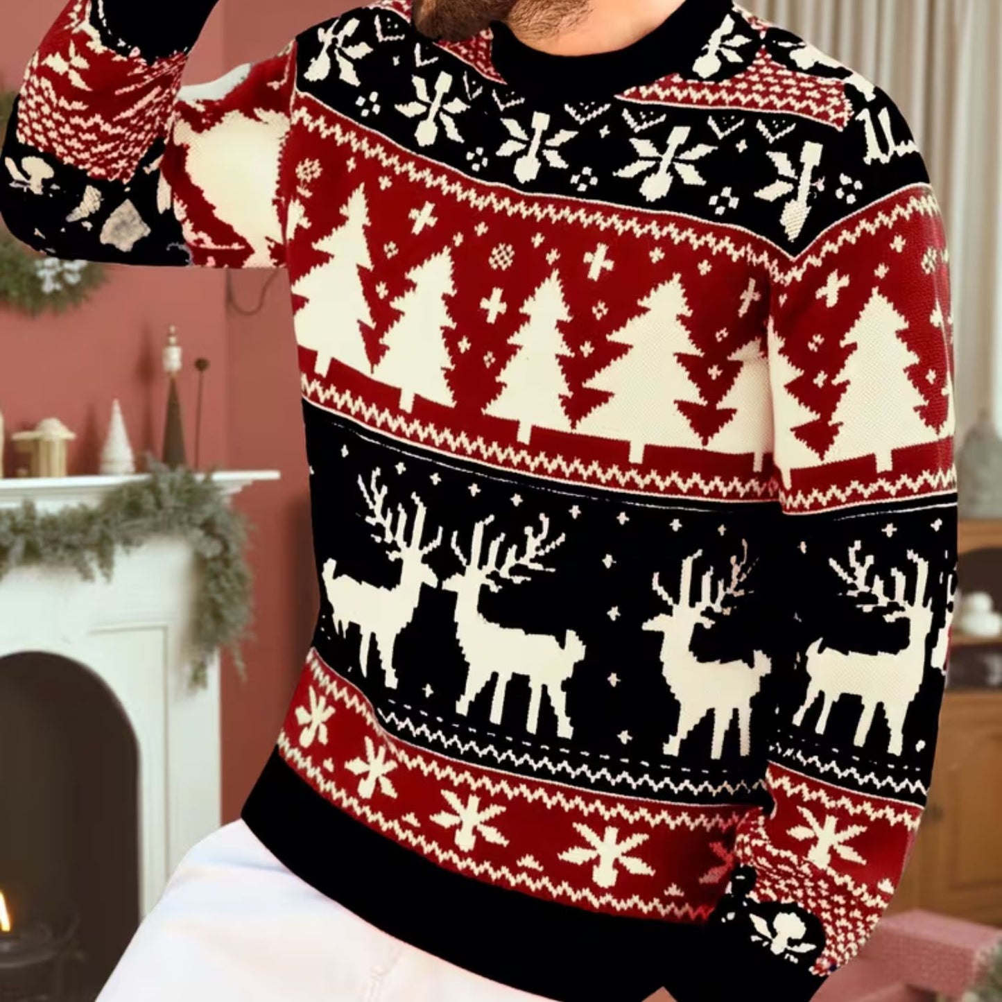 Reindeer Christmas Sweater | Revangiol
