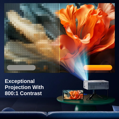 Compact Ultra-Bright Mini HD Projector | Revangiol