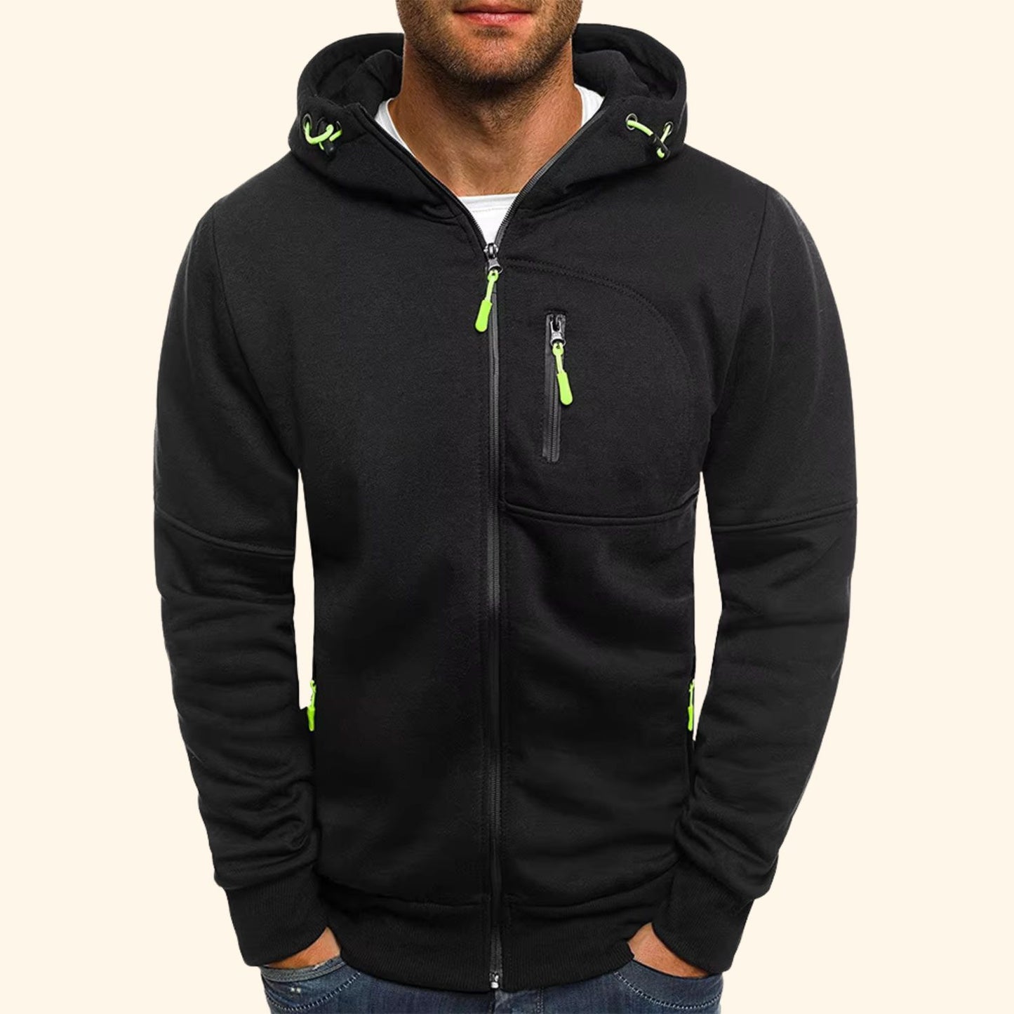 Full Zip Utility Hoodie | Revangiol