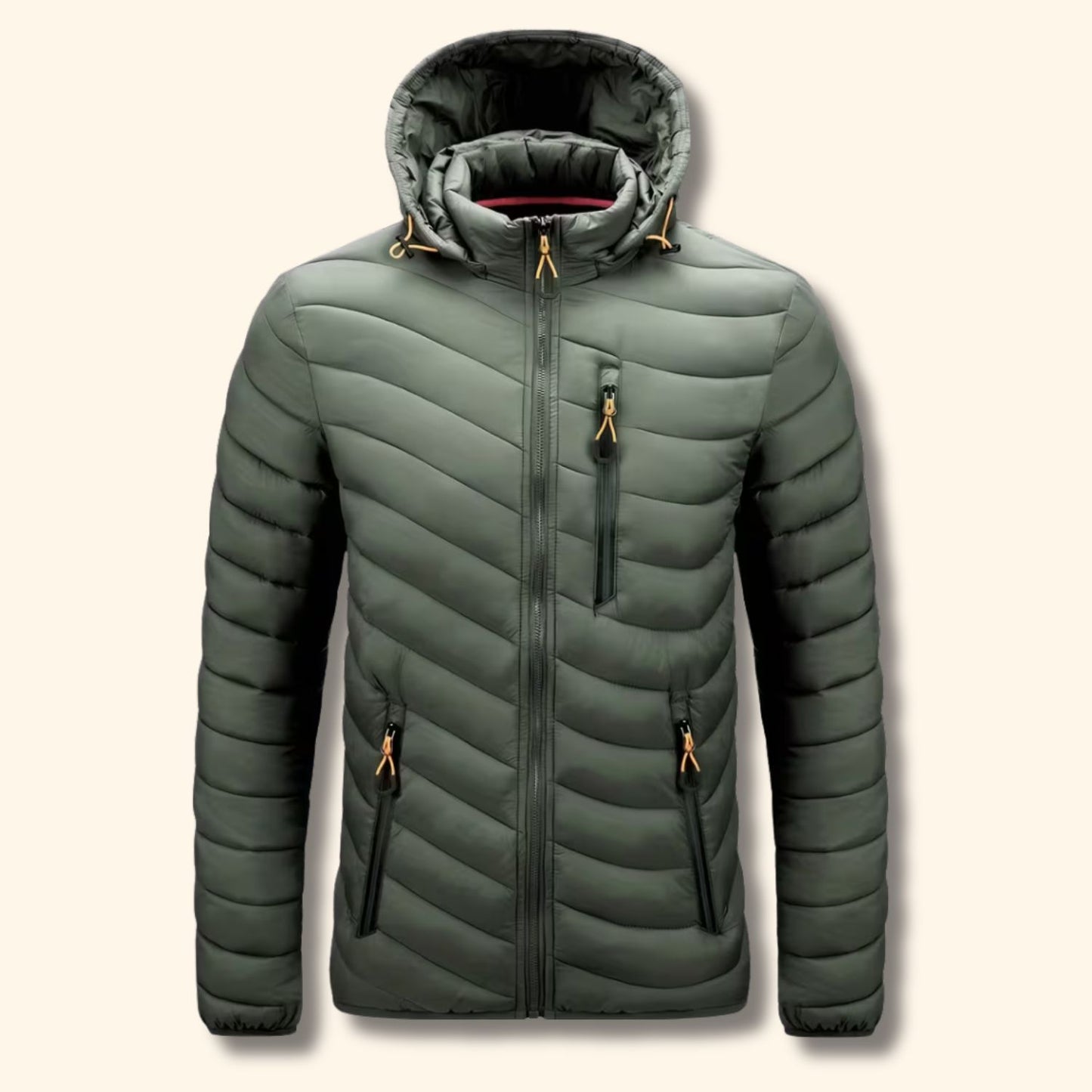 Lightweight Hooded Puffer Jacket | Revangiol