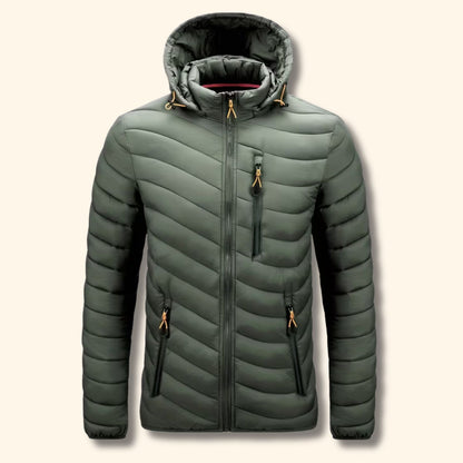 Lightweight Hooded Puffer Jacket | Revangiol