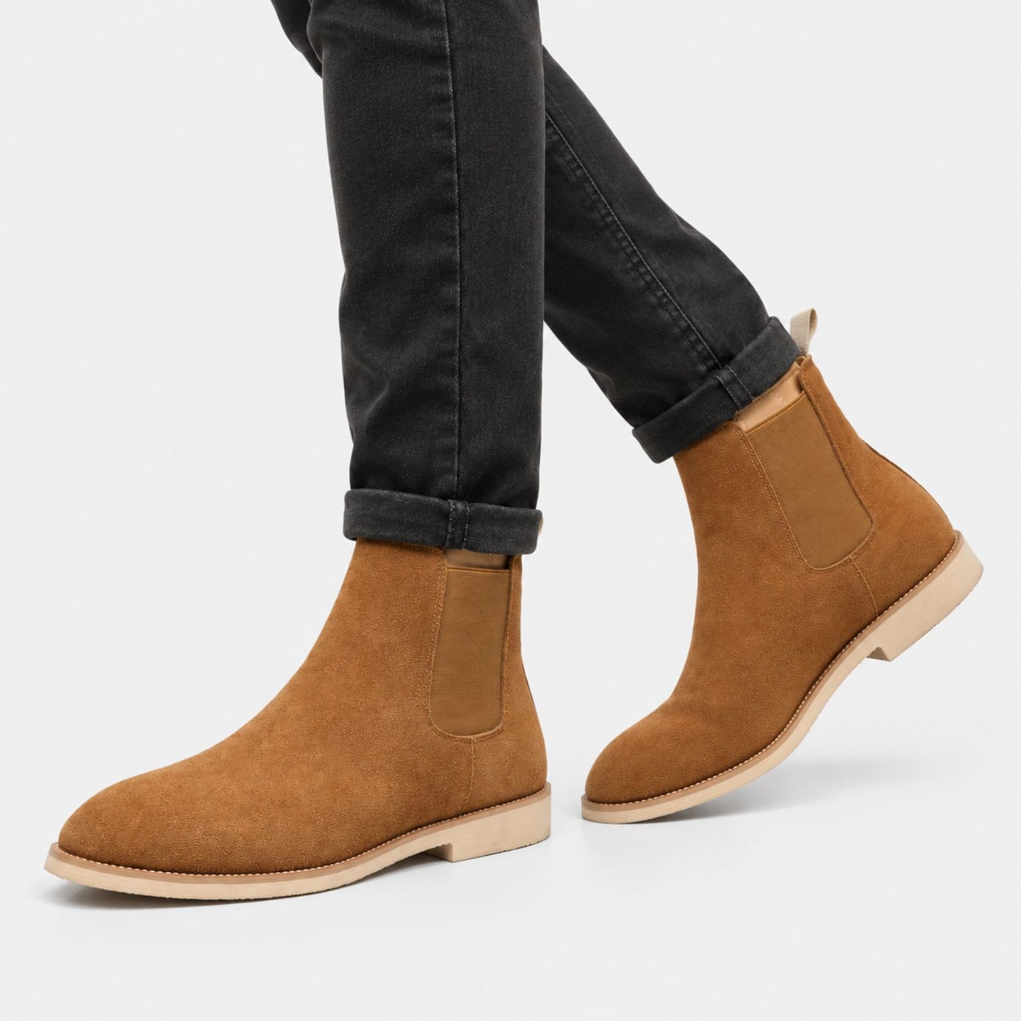Suede Chelsea Ankle Boots | Revangiol