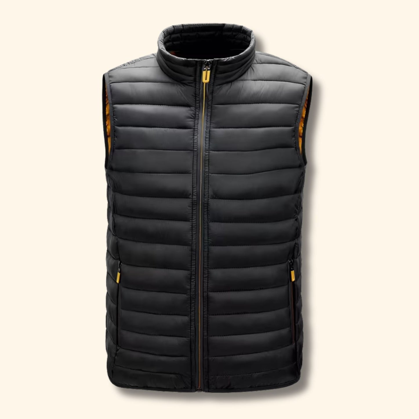 Lightweight Zip Puffer Vest | Revangiol