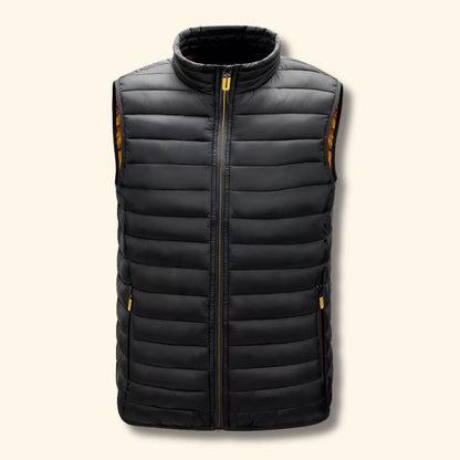 Lightweight Zip Puffer Vest | Revangiol