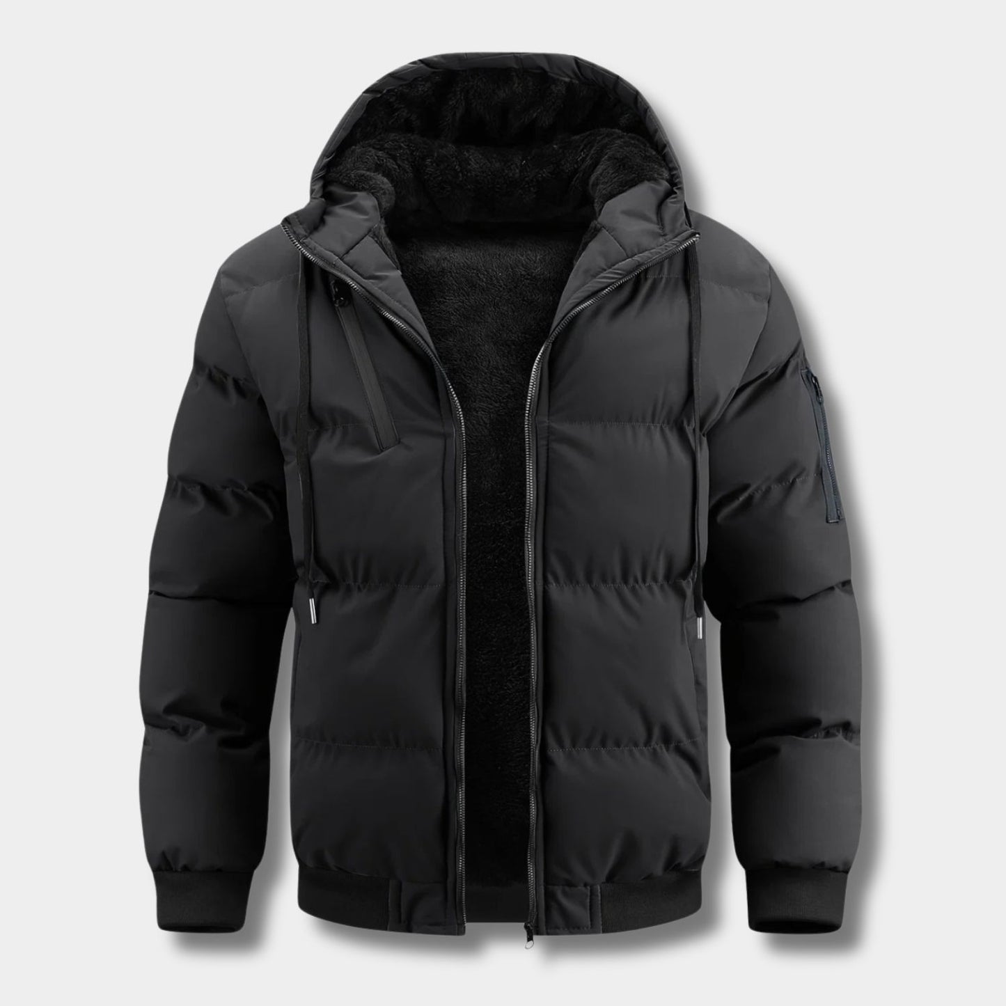 Quilted Hooded Winter Jacket | Revangiol