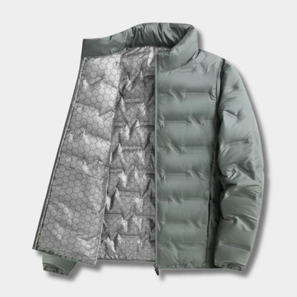 Weather Ready High Collar Puffer Jacket | Revangiol