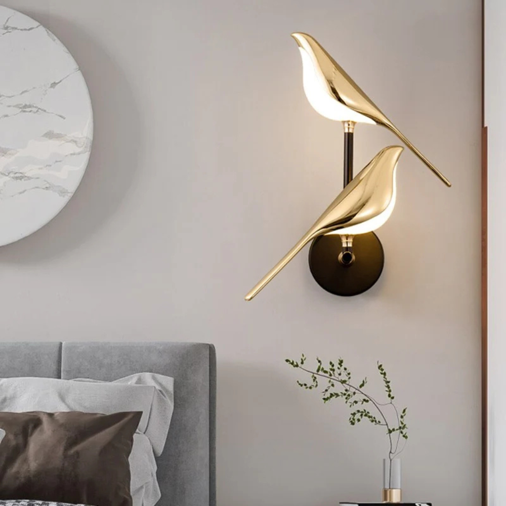 Decorative Bird Wall Lamp | Revangiol