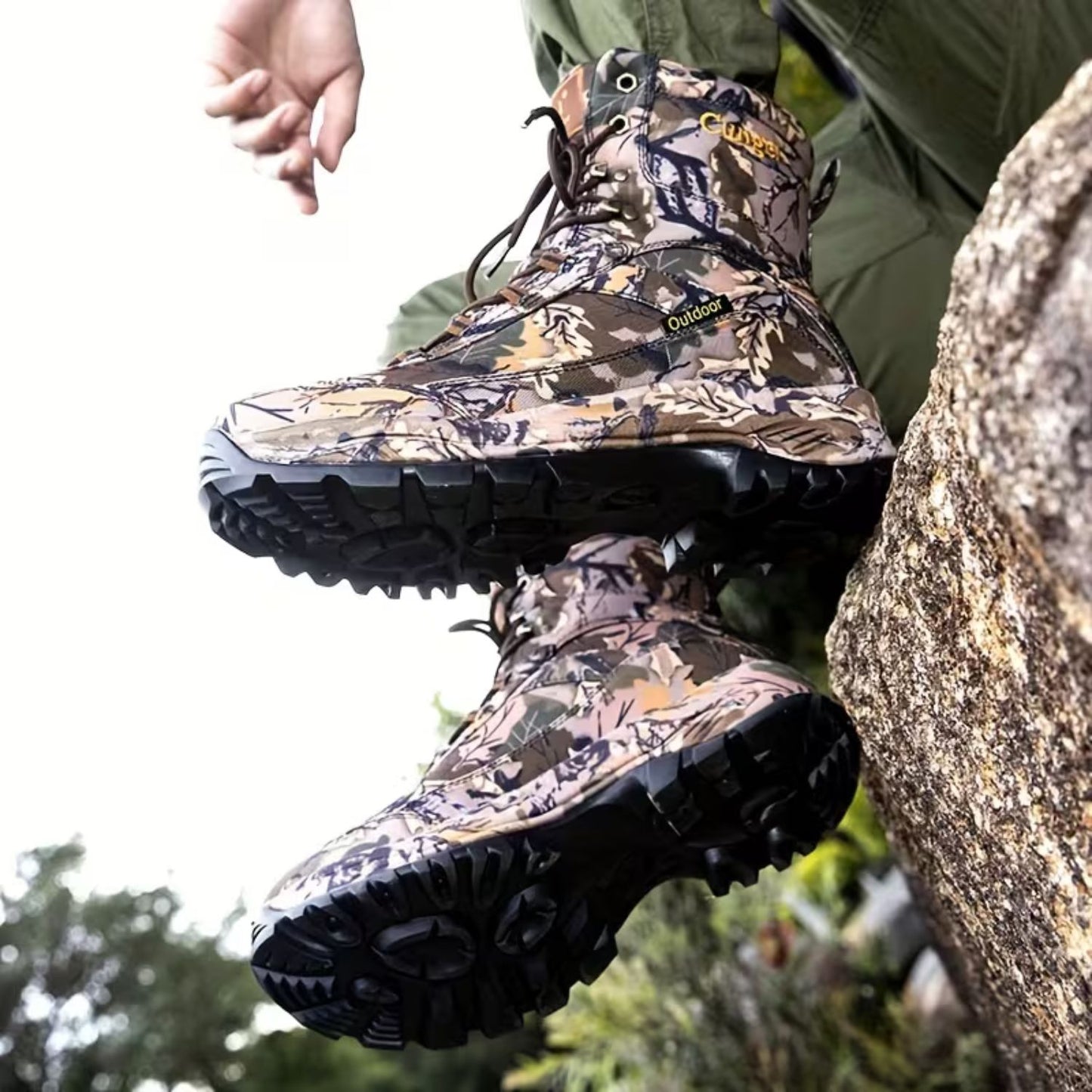 All-Terrain Camo Hunting Boots | Revangiol