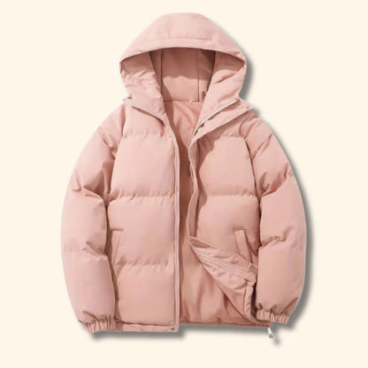 Hooded Winter Puffer Jacket | Revangiol