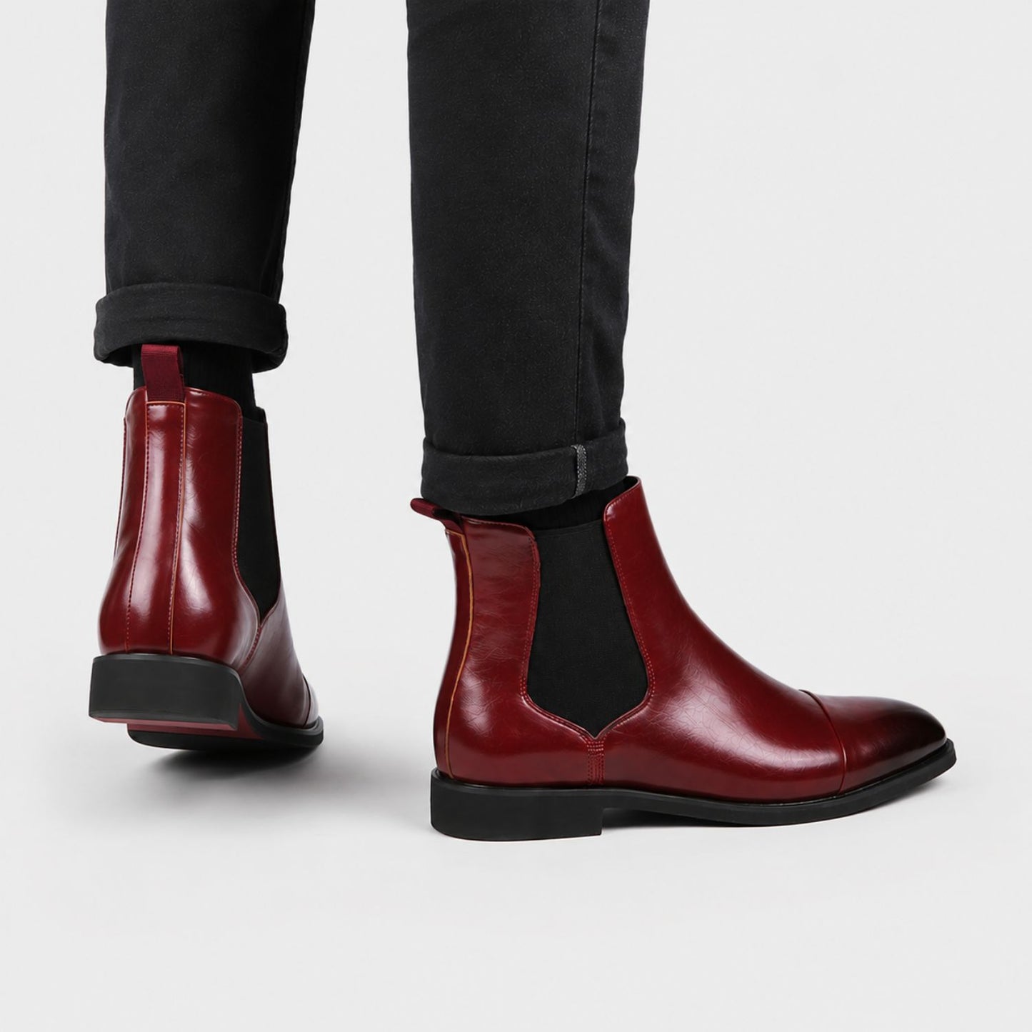 Cap Toe Chelsea Boots | Revangiol