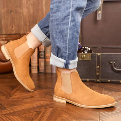 Classic Suede Chelsea Boots | Revangiol