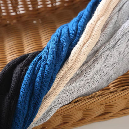 Cable Knit Quarter-Zip Sweater | Revangiol