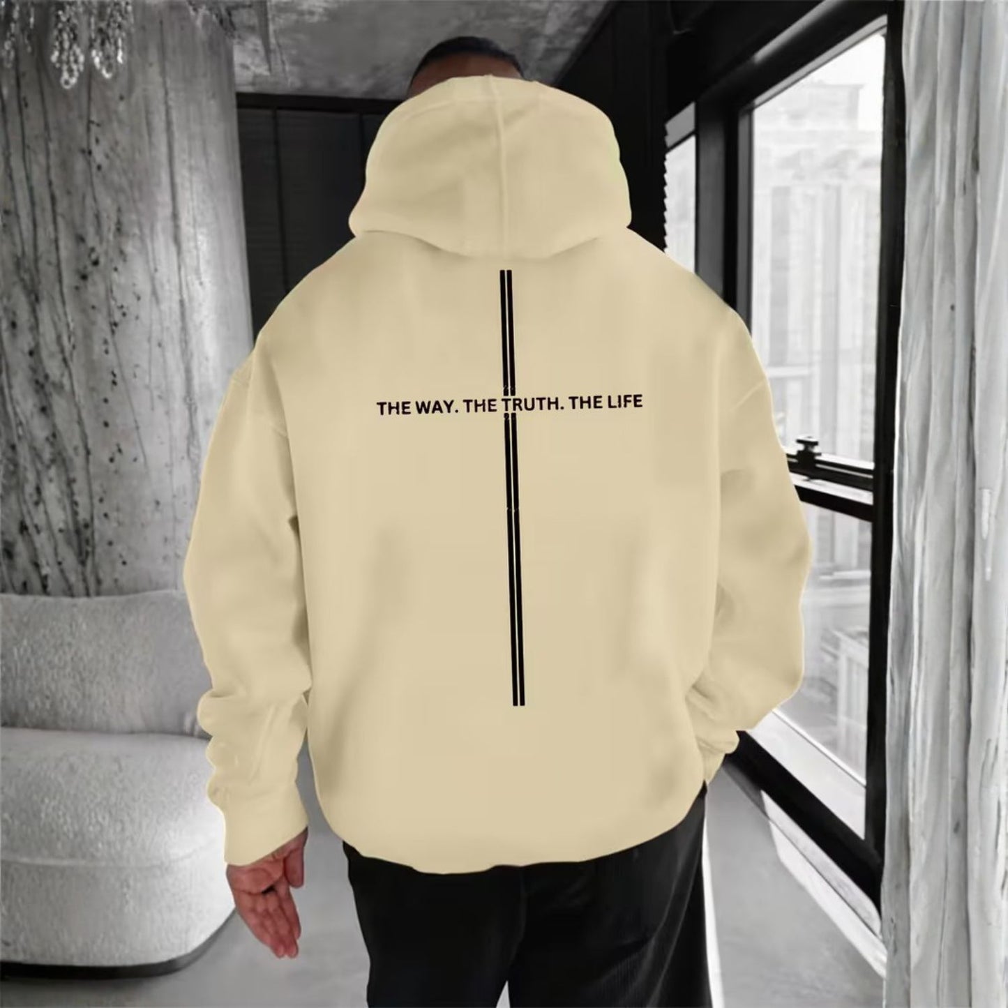 Faith Cross Graphic Hoodie | Revangiol