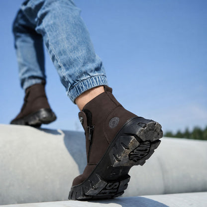 Slip-On Safety Work Boots | Revangiol