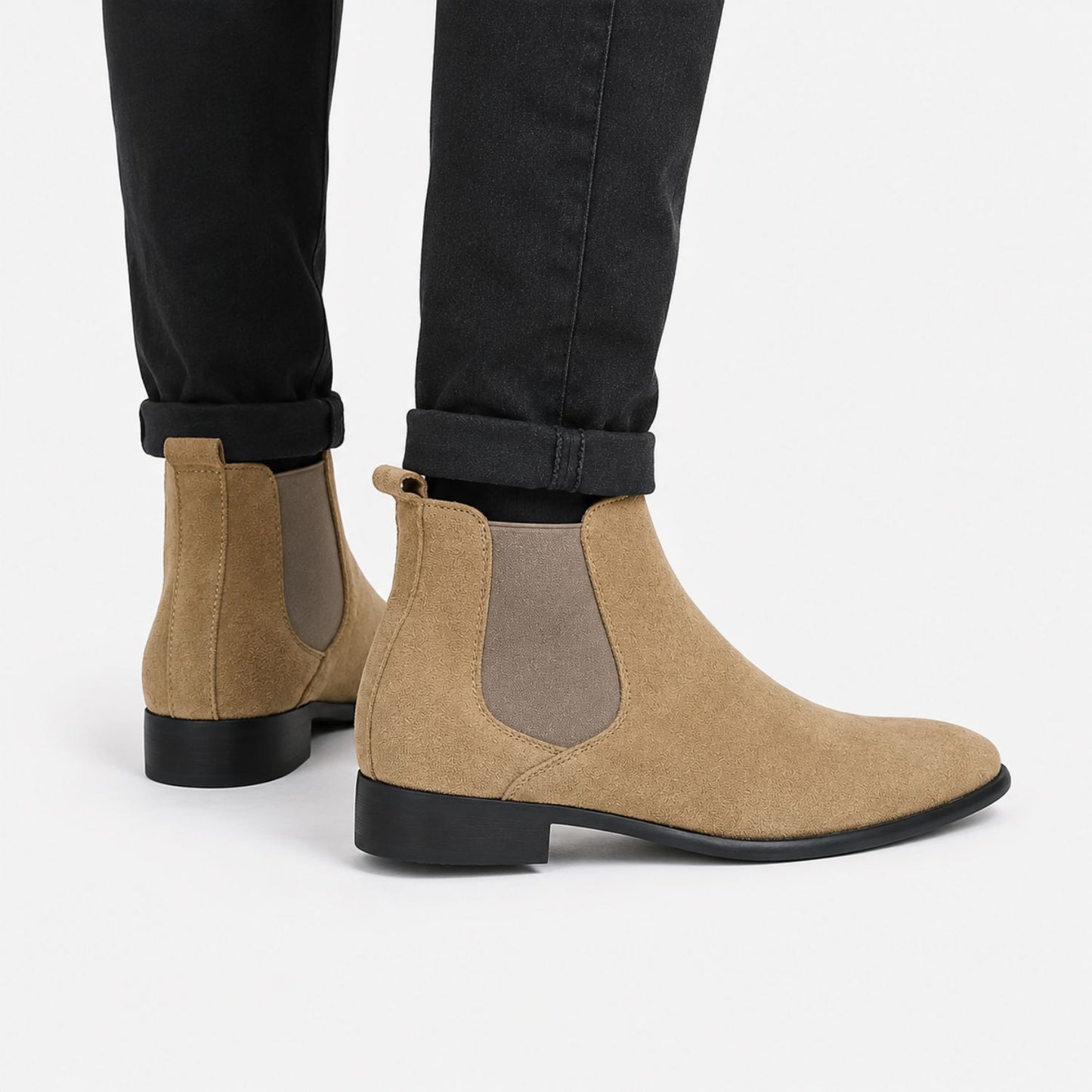 Premium Suede Chelsea Boots | Revangiol