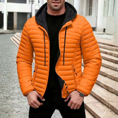 Lightweight Hooded Puffer Jacket | Revangiol