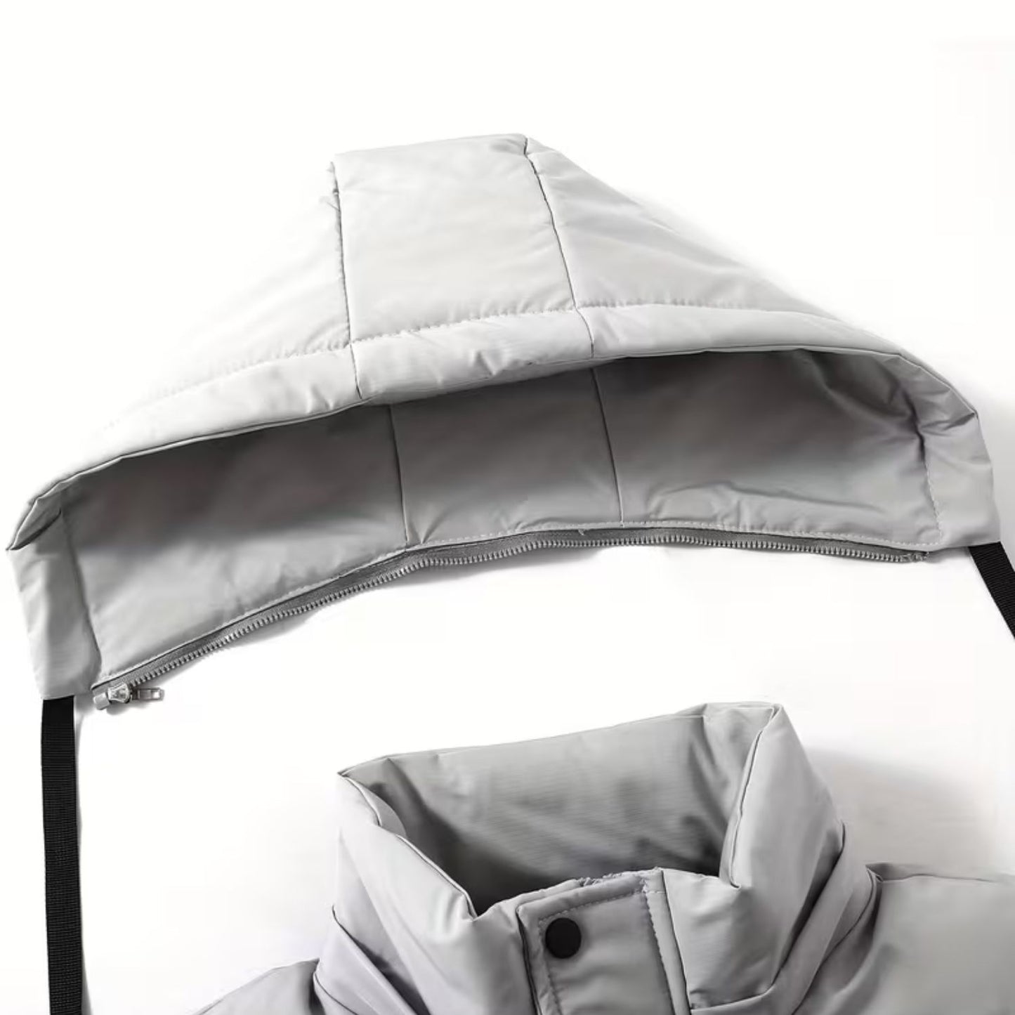 Hooded Winter Puffer Vest | Revangiol
