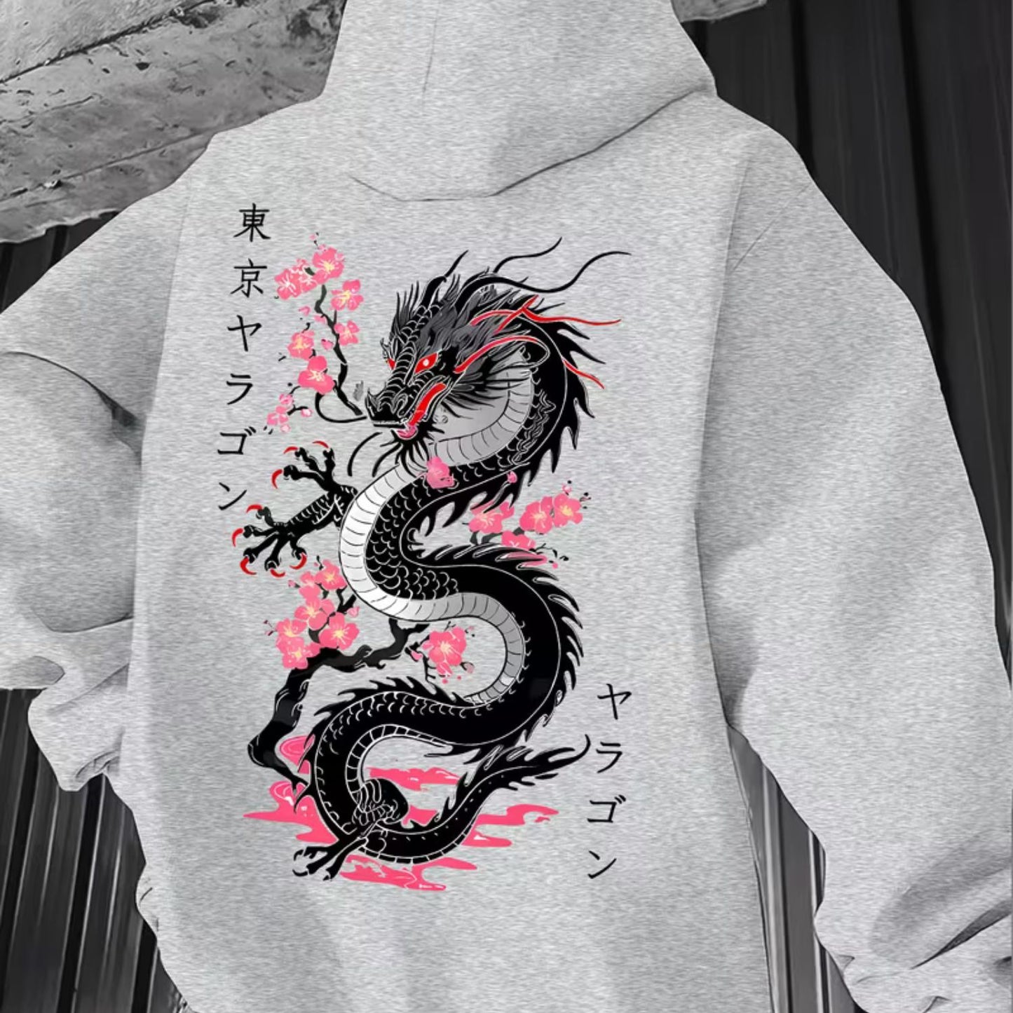Japanese Dragon Graphic Hoodie | Revangiol