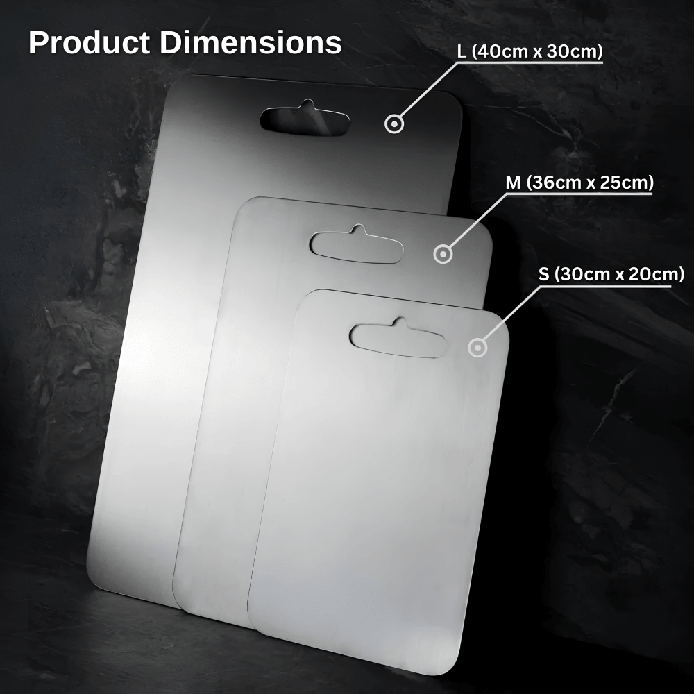 Premium Titanium Kitchen Cutting Board | Revangiol