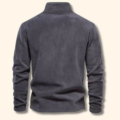 Quarter-Zip Fleece Pullover | Revangiol