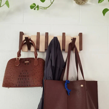 Elegant Wooden Piano Coat Hanger | Revangiol