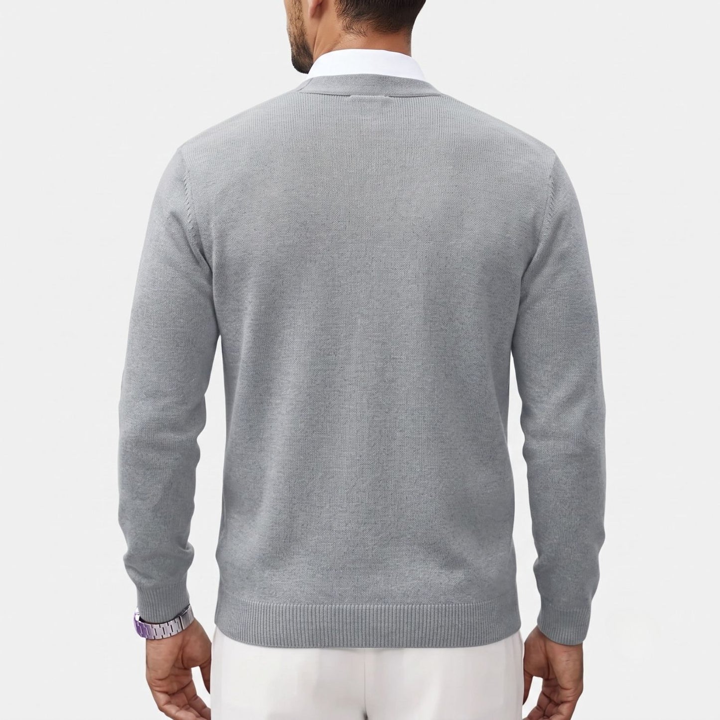Classic Button Knit Cardigan | Revangiol